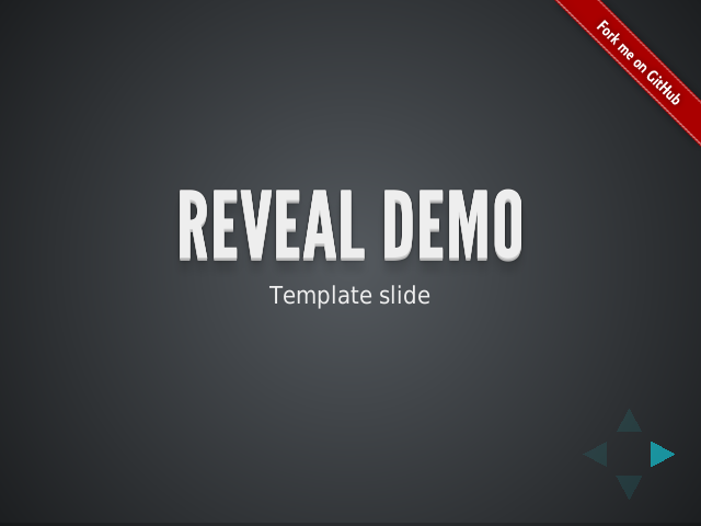 reveal demo – Vertical Section 1