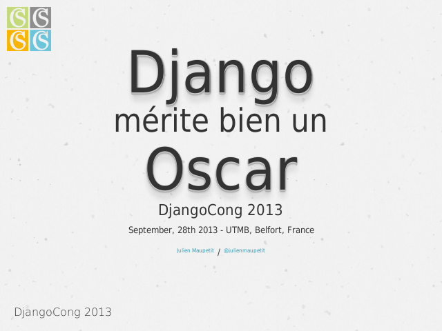Oscar-DjangoCong-2013