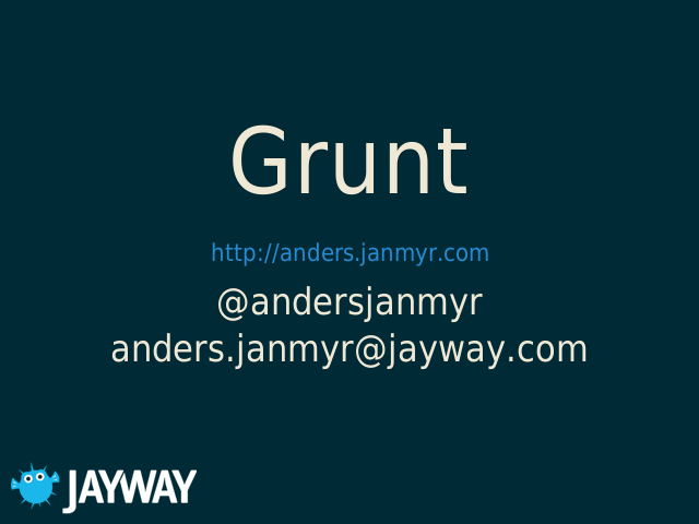 grunt-presentation