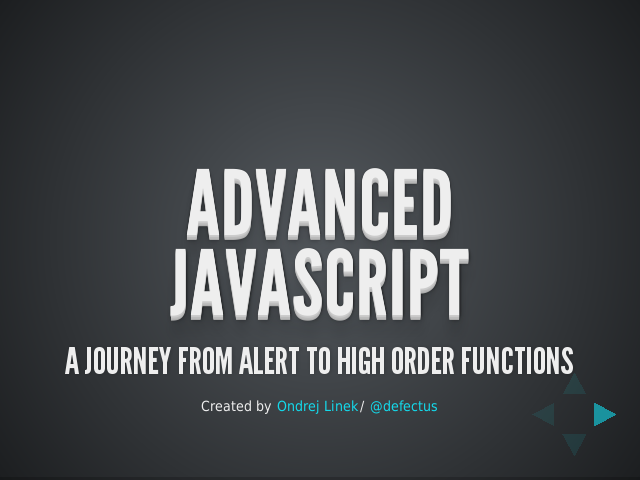 advanced javascript – a journey from alert to high order functions – basics
