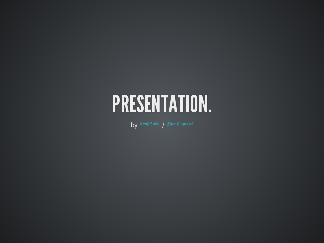 Reveal.js – HTML Presentations Made Easy – Vertical Slides