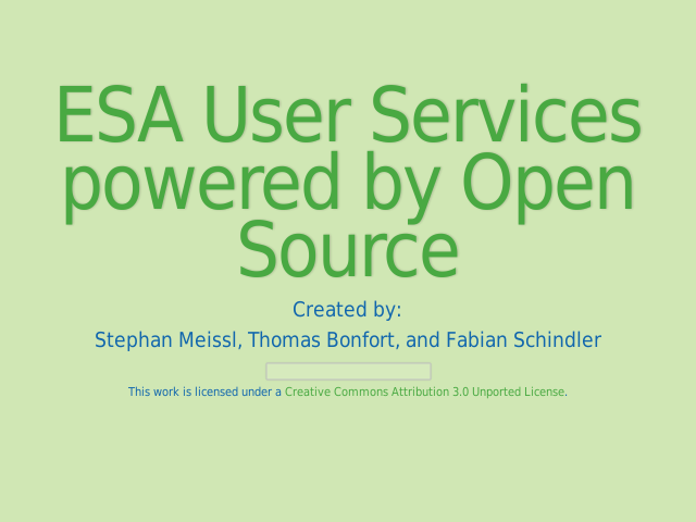 ESA User Services powered by Open Source – ngEO Browse Server - Architecture – MapCache Enhancements