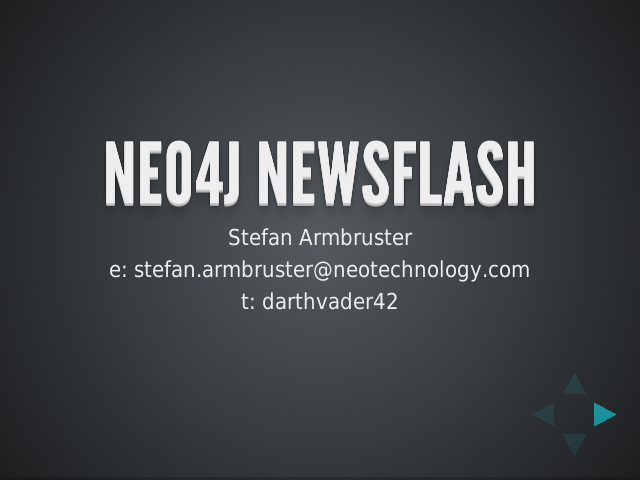 neo4j newsflash