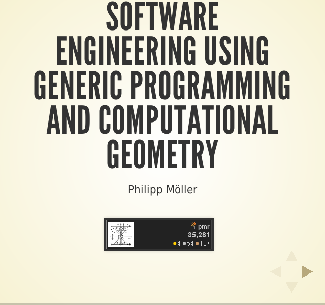 Who? – Concepts – Generic Programming with C++