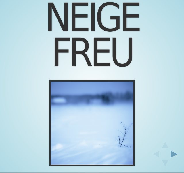 Neige Freu – Bruno Bord – Novembre 2010