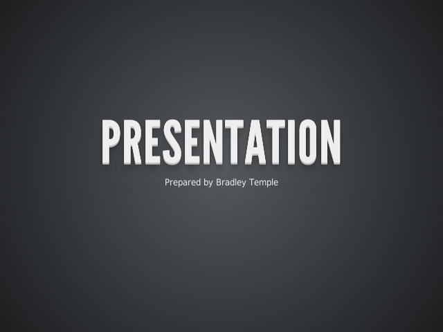 Presentation