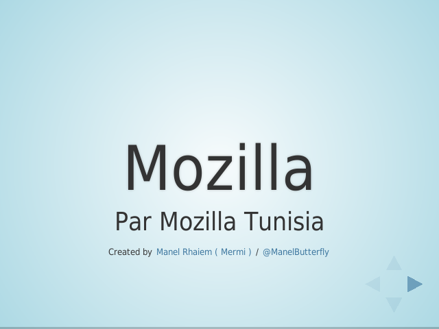 Mozilla – Par Mozilla Tunisia – Le Projet Mozilla