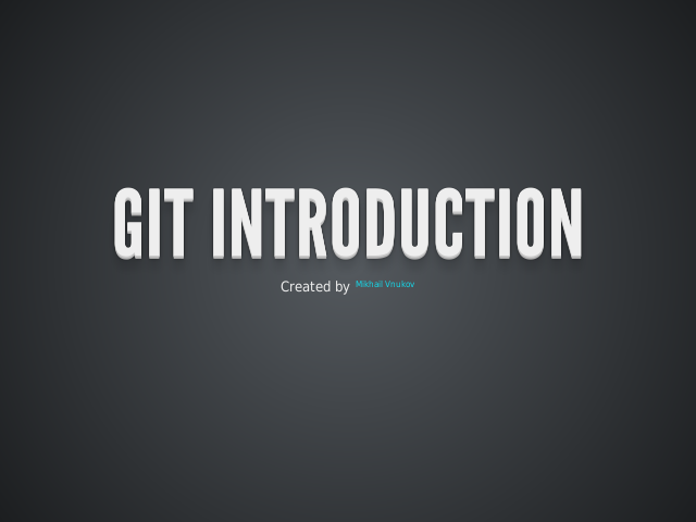 GIT introduction – .git directory – Objects