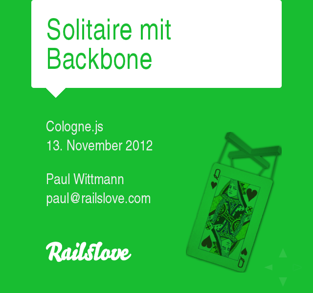 Solitaire mit Backbone